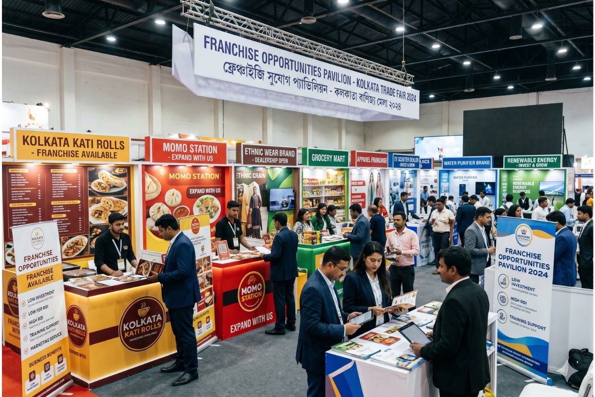 Franchise opportunities at a premium trade fair